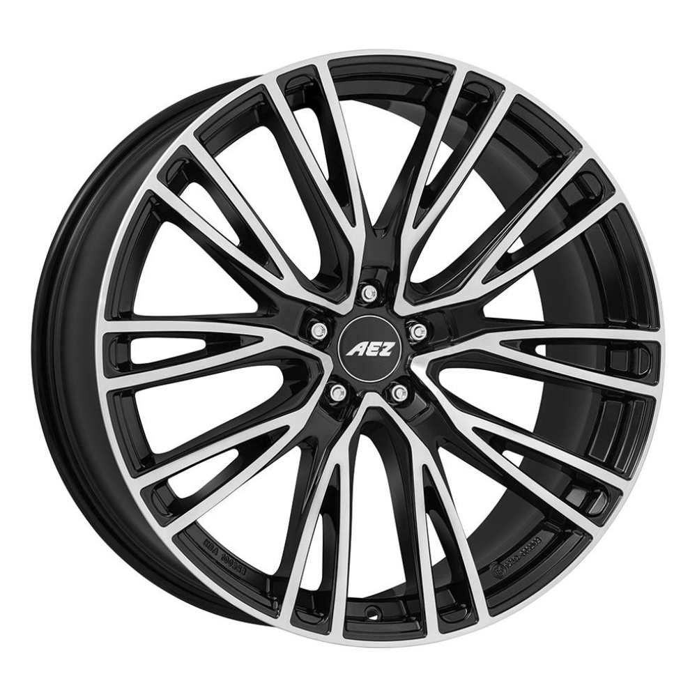 E-shop AEZ Seattle dark 10x20 5x130 ET49 Leštěná čelní plocha / Černý lak